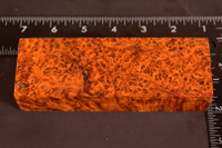 Stabilized Amboyna Burl 111B (1.9 x 1.15 x 5.85)