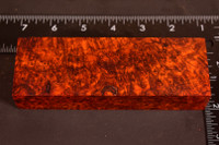 Stabilized Amboyna Burl 113B (1.9 x 1.15 x 5.85)
