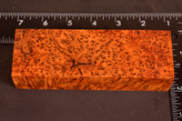 Stabilized Amboyna Burl 115B (1.9 x 1.15 x 5.85)