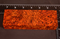 Stabilized Amboyna Burl 120B (1.9 x 1.15 x 5.85)