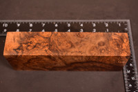 Stabilized Circassian Walnut Burl 5 (1.85 x 1.6 x 7.5)