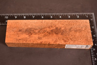 BEST Stabilized Satinwood Burl 8G (2.5 - 2.75 x 1.25 x 8.25)