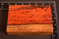 Stabilized Curly Narra 61 (3.9 x 1.35 x 5.5)