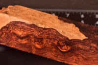 Honduras Rosewood Burl 61 (1.8 x 1.85 x 9.5 - 12.5)
