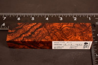 Cocobolo Burl 30 (1.4 x 1 x 4 - 5.2)