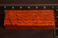 Stabilized Curly Red Narra 69 (2 x 1.15 x 5.5)