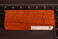 Stabilized Curly Red Narra 73 (2 x 1.15 x 5.5)