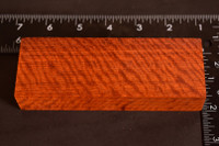 Stabilized Curly Red Narra 77 (2 x 1.1 x 5.5)