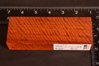 Stabilized Curly Red Narra 81 (2 x 1.1 x 5.5)