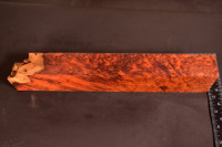 Stabilized Red Amboyna Burl 2 (1.5 x 2.4 x 12-12.8)