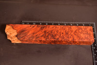 Stabilized Red Amboyna Burl 2 (1.5 x 2.4 x 12-12.8)
