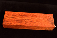 Stabilized Curly Red Narra 86 (2.7 x 1.3 x 8.6)