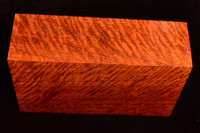Stabilized Curly Red Narra 96 (3.4 x 1.85 x 5.5)