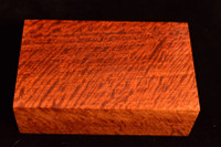 Stabilized Curly Red Narra 96 (3.4 x 1.85 x 5.5)