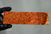 Stabilized Amboyna burl 3A (1 5/8 x 1 1/16 x 6)