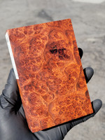 Stabilized Red Amboyna Burl 58 (3.475 x 1.1 x 5.23)