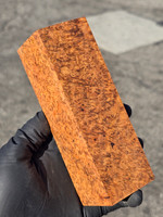 Stabilized Amboyna Burl 29 (1.9 x 1.95 x 5.9)