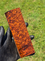 Stabilized Amboyna Burl 38 (1.9 x 1.9 x 5.85)