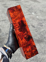 BEST HUGE Honduras Rosewood Burl 9A (3.5 x 2.75 x 10.7)
