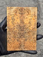 Stabilized Amboyna Burl Scales 66 (1.9 x .4 x 5.8)x2