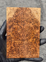 Stabilized Amboyna Burl Scales 72 (1.9 x .4 x 5.8)x2