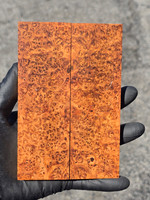Stabilized Amboyna Burl Scales 86 (1.9 x .4 x 5.8)x2