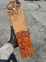 BEST Stabilized Red Amboyna Burl 13F (3.85 - 3.5 x 1.25 - 1.15 x 13 - 14.5)