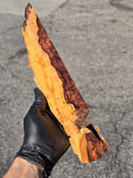 Honduras Rosewood Burl 76 (2.5 x 1.25 x 11 - 9.5)