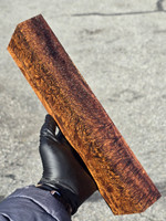 BEST OF THE BEST Stabilized Curly Golden Acacia 86 (3.65 - 3.35 x 1.5 x 12.1)