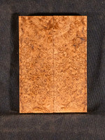 Stabilized Amboyna Burl Scales 17 (1.85 x .38 x 5.85)x2