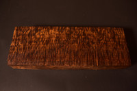 BEST OF THE BEST Stabilized Curly Golden Acacia 104 (4.15 x 1.7 x 11.5)