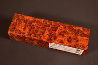 Stabilized Red Amboyna Burl 4 (1.65 x 1.3 x 5.5)