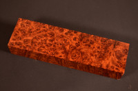 Stabilized Red Amboyna Burl 6 (1.7 x 1 x 5.9)