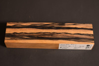 Stabilized Black and White Ebony 1 (1.6 x 1 x 6.25)