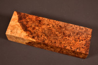 Stabilized Amboyna Burl 59B (1.95 x 1.2 x 5.8)