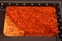Stabilized Red Amboyna Burl 32 (3.4 x 1.1 x 6)