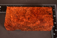 Stabilized Red Amboyna Burl 43 (2.5 x 1.75 x 5.5)