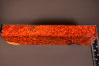Stabilized Red Amboyna Burl 48 (2.5 x 1.25 x 9.5)