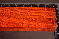 Stabilized Curly Red Narra 45 (2.6 x 1.4 x 11.9)