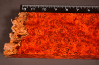 BEST Stabilized Red Amboyna Burl 57 (3.65 x 1.15 x 11.5)