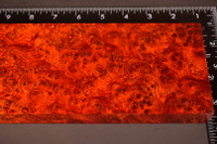 BEST Stabilized Red Amboyna Burl 57 (3.65 x 1.15 x 11.5)