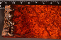Stabilized Red Amboyna Burl 60 (3.8 x 1.2 x 9.75)