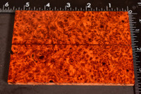 Stabilized Red Amboyna Burl Scales 2 (1.75 x .32 x 5.25)x2