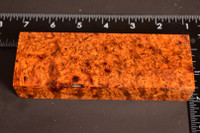 Stabilized Amboyna Burl 61B (1.95 x 1.2 x 5.8)