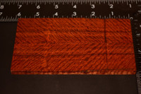 Stabilized Curly Red Narra Scales 2 (1.55 x .35 x 5.75)x2