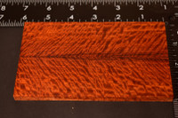 Stabilized Curly Red Narra Scales 3 (1.65 x .35 x 5.75)x2