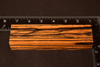 Stabilized Curly Black And White Ebony 24 (1.65 x 1 x 6.2)