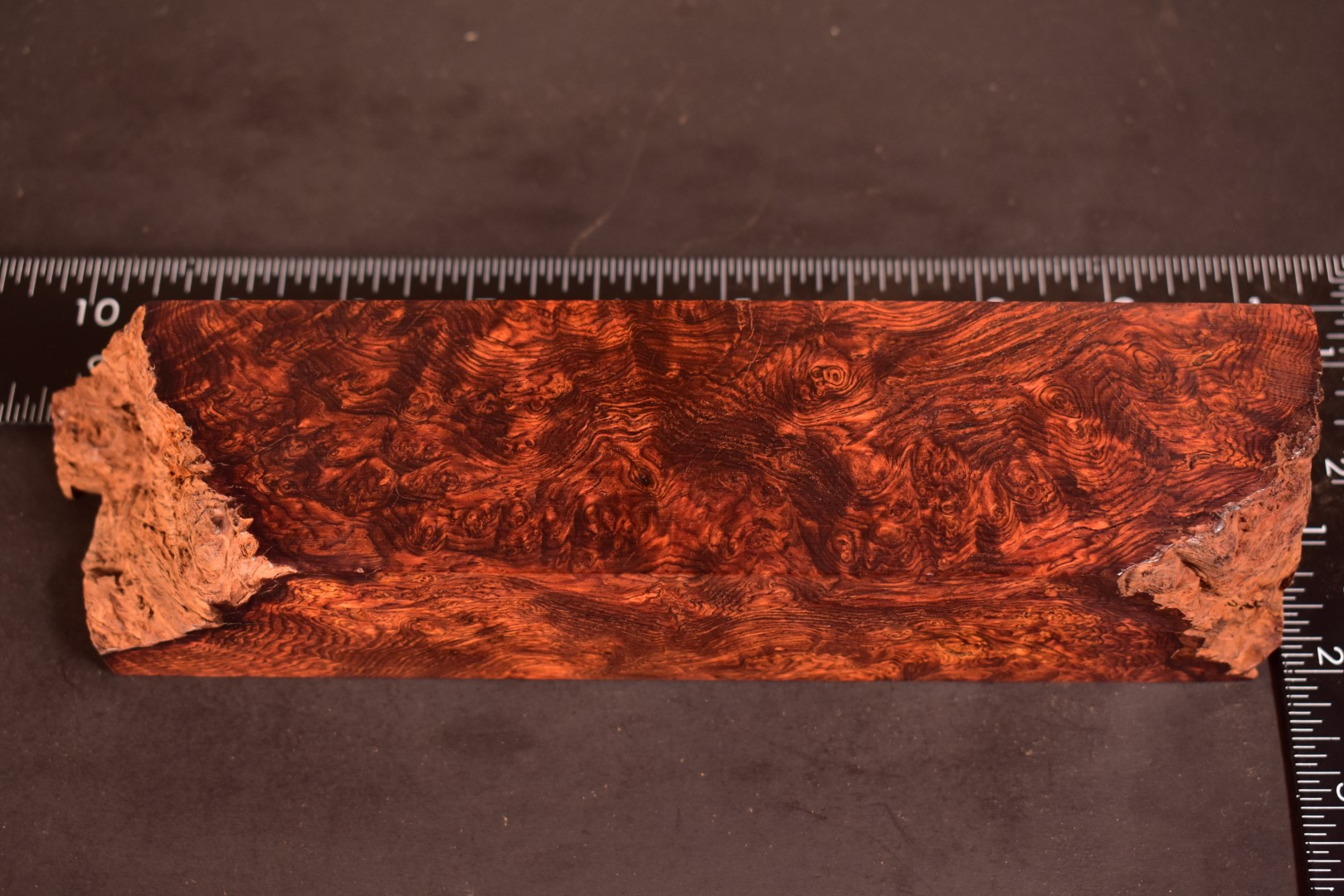 BEST Honduras Rosewood Burl 96 (2 x 1.9 x 6 - 8.5)