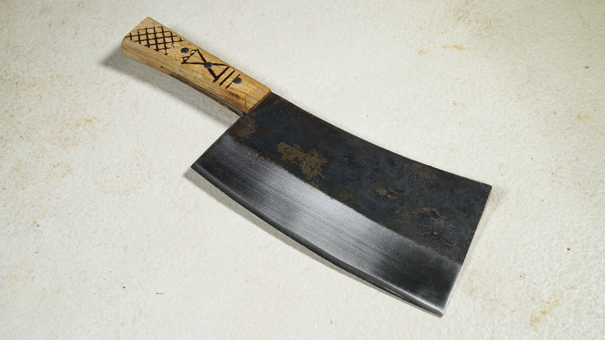 Kegani Meat Cleaver Knife - Heavy Duty Hand Forged Butcher Knife – Nine One  Network