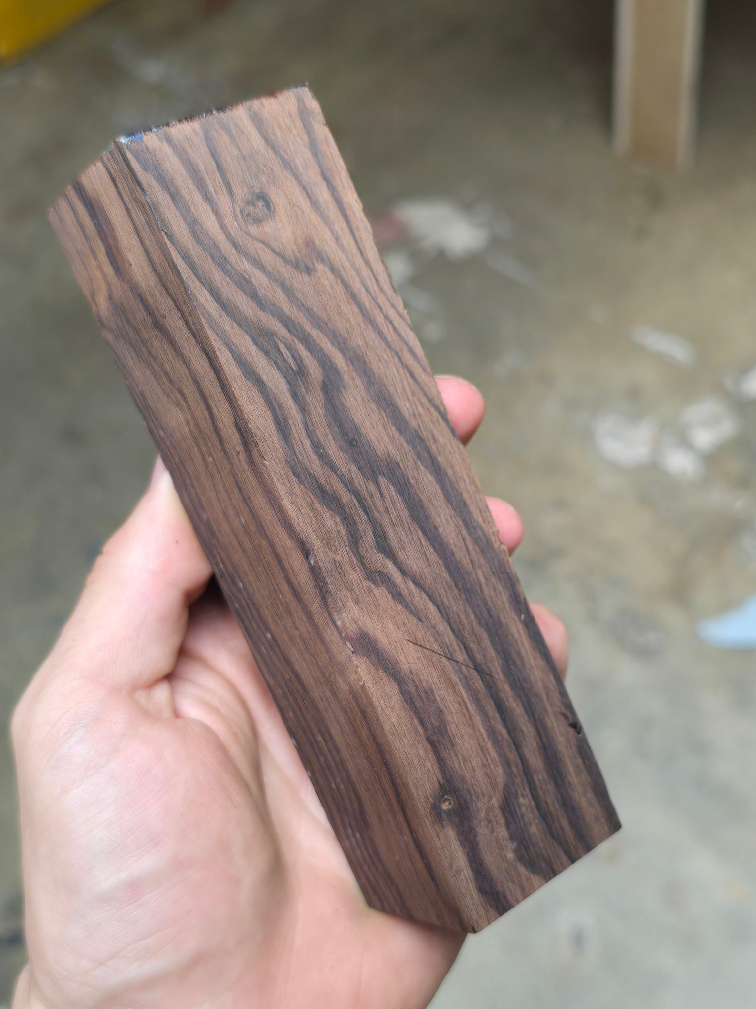 African Blackwood Block (1.5 x 1.5 x 5.2 - 6.5)